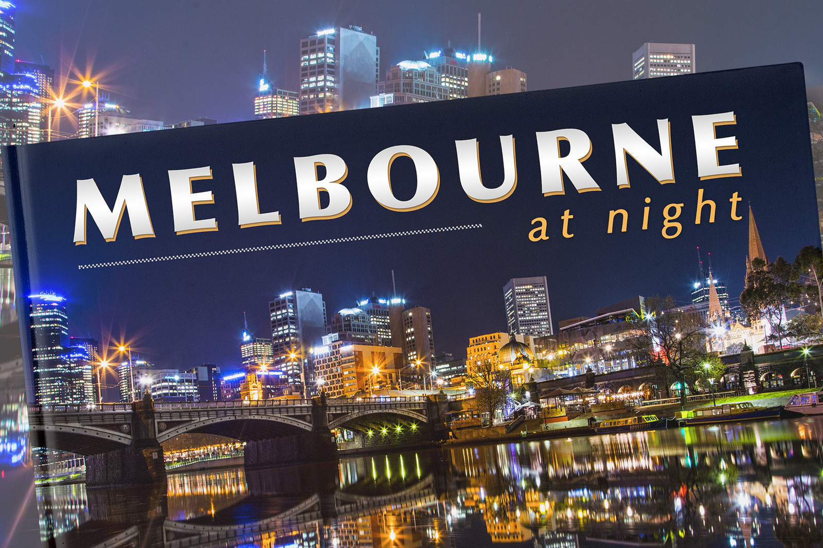 Melbourn at Night Book